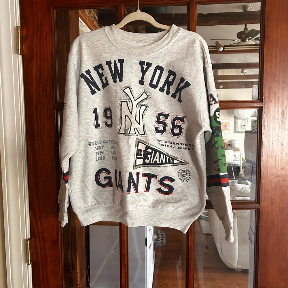 Vintage New York Giants 1956 NFL Championship Crewneck